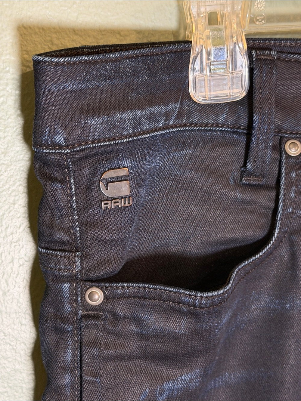 G-Star Raw Jeans Men’s 32x32 (33x31) Blue 3D Super Slim Pants - Picture 3 of 5